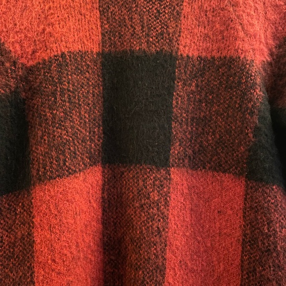 Lucky Brand Buffalo Plaid Cardigan - Picture 9 of 9